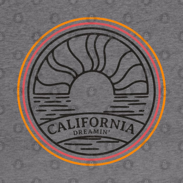 California Dreamin' - vintage design by BodinStreet